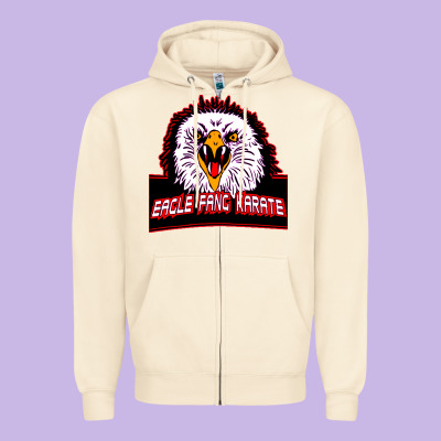 Eagle Fang Karate Zipper Hoodie Designed By Bettercallsaul