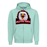 Seafoam Eagle Fang Karate Zipper Hoodie - Bettercallsaul