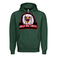 Sports Green Eagle Fang Karate Zipper Hoodie - Bettercallsaul