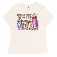 Vis For Valentine Vodka Ladies Tee | Teevron