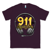 Plum 911 dispatcher Classic Tee - MaliasSmallBusiness
