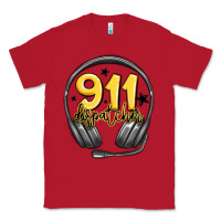 Red 911 dispatcher Classic Tee - MaliasSmallBusiness
