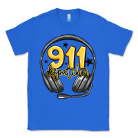 True Royal 911 dispatcher Classic Tee - MaliasSmallBusiness