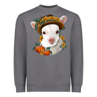 Storm cute baby lamb thanksgiving nancy Heavyweight Sweatshirt - NancyCooperArtShop