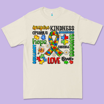 Autism Awareness Premium Tee Designed By Jahusdesignshop