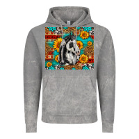 Cloud Rock Aztec Sunflowers Horse Vintage Hoodie - LillyAllenDesigns