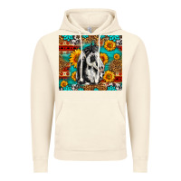 Vintage Artic Aztec Sunflowers Horse Vintage Hoodie - LillyAllenDesigns