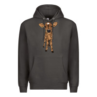 Smoke Baby cow Premium Hoodie - HowdyJamesFarm