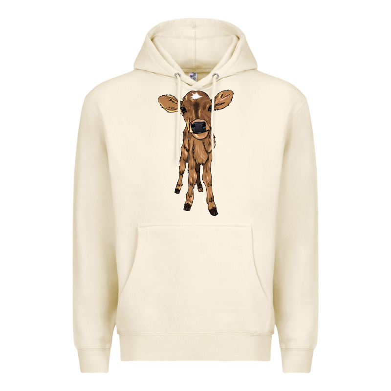 Baby Cow Premium Hoodie by HowdyJamesFarm | Teevron