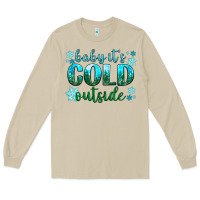Mushroom baby its cold outside Long Sleeve Tee - NancyCooperArtShop