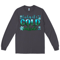 Smoke baby its cold outside Long Sleeve Tee - NancyCooperArtShop