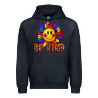Navy Be kind pride Urban Hoodie - FaDigitalArtStudio