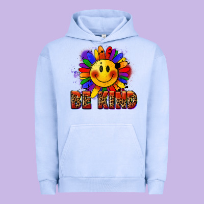 Be Kind Pride Urban Hoodie Designed By Fadigitalartstudio
