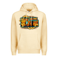 Pina Colada kansas owl sunset sunflower map Premium Hoodie - JahusDesignShop
