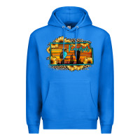 True Royal kansas owl sunset sunflower map Premium Hoodie - JahusDesignShop