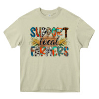 Mossy support local farmers Heavy Core Tee - RacoonDesign