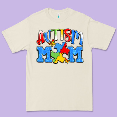Autism Mom Premium Tee Designed By Jahusdesignshop