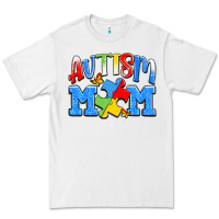 White autism mom Premium Tee - JahusDesignShop