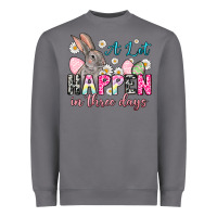 Storm A lot can happen in three days Heavyweight Sweatshirt - NancyCooperArtShop