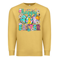 Antique Gold Happy Easter Egg Nurse Premium Sweatshirt - HowdyJamesFarm
