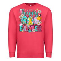 Cardinal Happy Easter Egg Nurse Premium Sweatshirt - HowdyJamesFarm