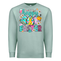 Seafoam Happy Easter Egg Nurse Premium Sweatshirt - HowdyJamesFarm