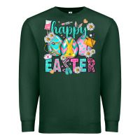 Sports Green Happy Easter Egg Nurse Premium Sweatshirt - HowdyJamesFarm