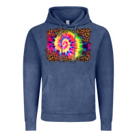 Vintage Denim tie die background Vintage Hoodie - BarkalooDesign