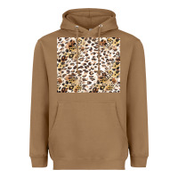 Toasted Coconut leopard Heavyweight Hoodie - TumblerDesignByShophia