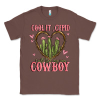 Chestnut cool it cupid i will find my own cowboy Classic Tee - MaliasSmallBusiness
