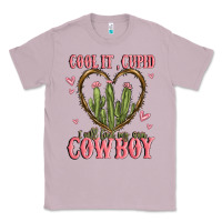 Lilac cool it cupid i will find my own cowboy Classic Tee - MaliasSmallBusiness