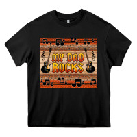Black my dad rocks Heavy Core Tee - HRA Design Shop