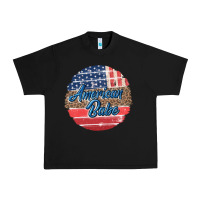 Black leopard merica Urban Heavy Tee - MaliasSmallBusiness