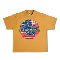Peanut Butter leopard merica Urban Heavy Tee - MaliasSmallBusiness