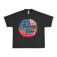 Pigment Black leopard merica Urban Heavy Tee - MaliasSmallBusiness