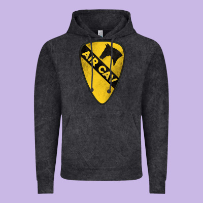 1st Cavalry Division Air Cav Vintage Hoodie Designed By Jasminsmagicworld