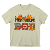 Mossy firefighter dad Heavy Core Tee - HRA Design Shop