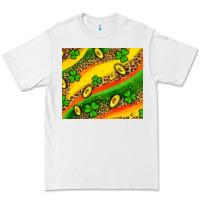 White st patricks coin and shamrock Premium Tee - AdoDesignShop