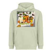 Matcha happy fall y'all teeth Heavyweight Hoodie - TumblerDesignByShophia