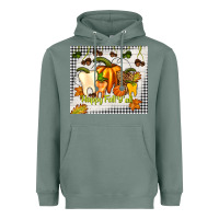 Sage happy fall y'all teeth Heavyweight Hoodie - TumblerDesignByShophia