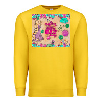 Lemon sewing crafting each day keeps the crazy away Premium Sweatshirt - TumblerDesignByShophia