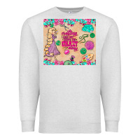 Oatmeal Heather sewing crafting each day keeps the crazy away Premium Sweatshirt - TumblerDesignByShophia