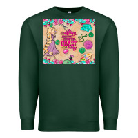 Sports Green sewing crafting each day keeps the crazy away Premium Sweatshirt - TumblerDesignByShophia