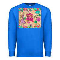True Royal sewing crafting each day keeps the crazy away Premium Sweatshirt - TumblerDesignByShophia
