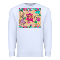 White sewing crafting each day keeps the crazy away Premium Sweatshirt - TumblerDesignByShophia