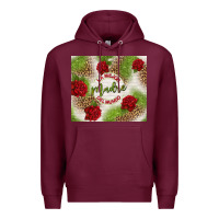 Burgundy la mejor madre del mundo Premium Hoodie - TumblerDesignByShophia