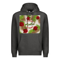 Charcoal Heather la mejor madre del mundo Premium Hoodie - TumblerDesignByShophia