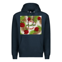 Navy la mejor madre del mundo Premium Hoodie - TumblerDesignByShophia