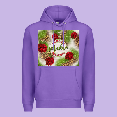 La Mejor Madre Del Mundo Premium Hoodie Designed By Tumblerdesignbyshophia