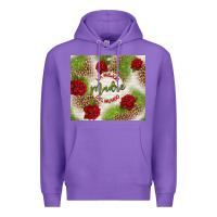 Purple la mejor madre del mundo Premium Hoodie - TumblerDesignByShophia
